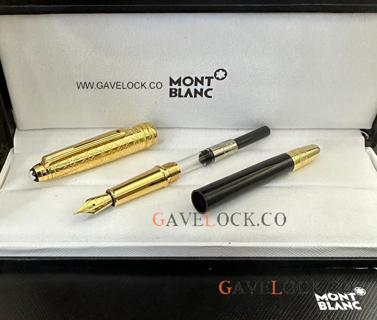 New Montblanc Around the World in 80 Days Doue Fountain Pen Slim Size